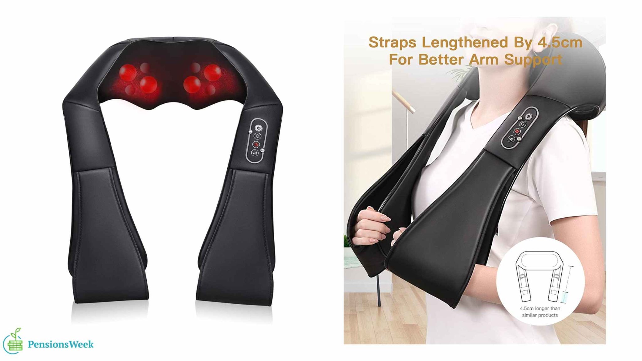 Neck Massager with Heat To Say Goodbye to Neck Pain
