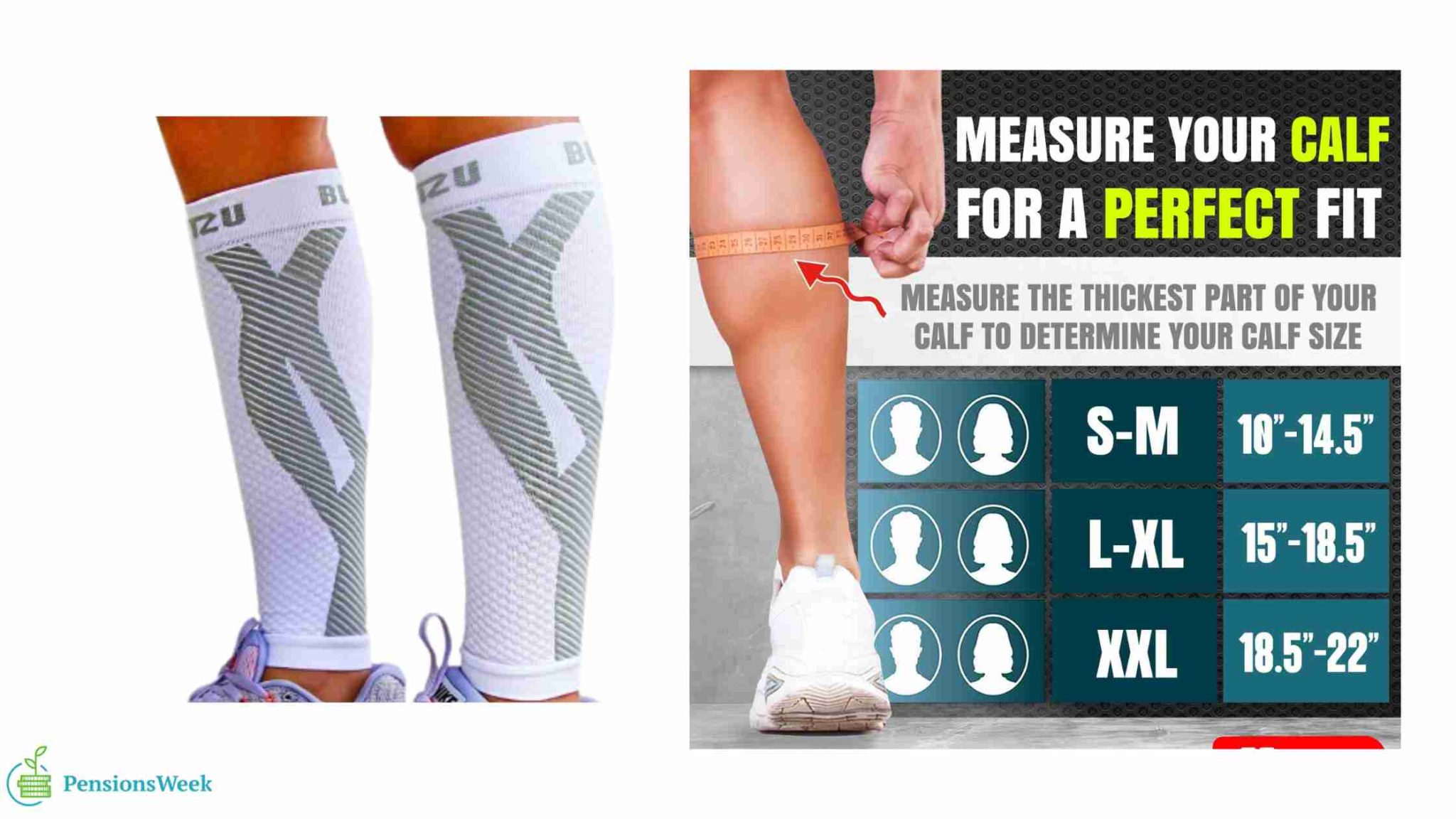 Best Calf Compression Sleeve For Seniors2023