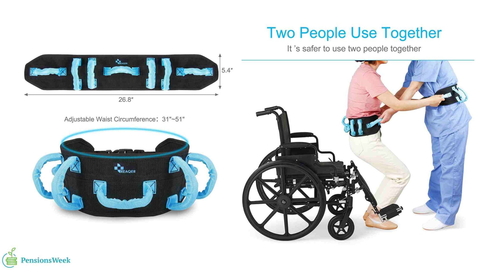 Best Transfer and Walking Gait Belt For Seniors 2023