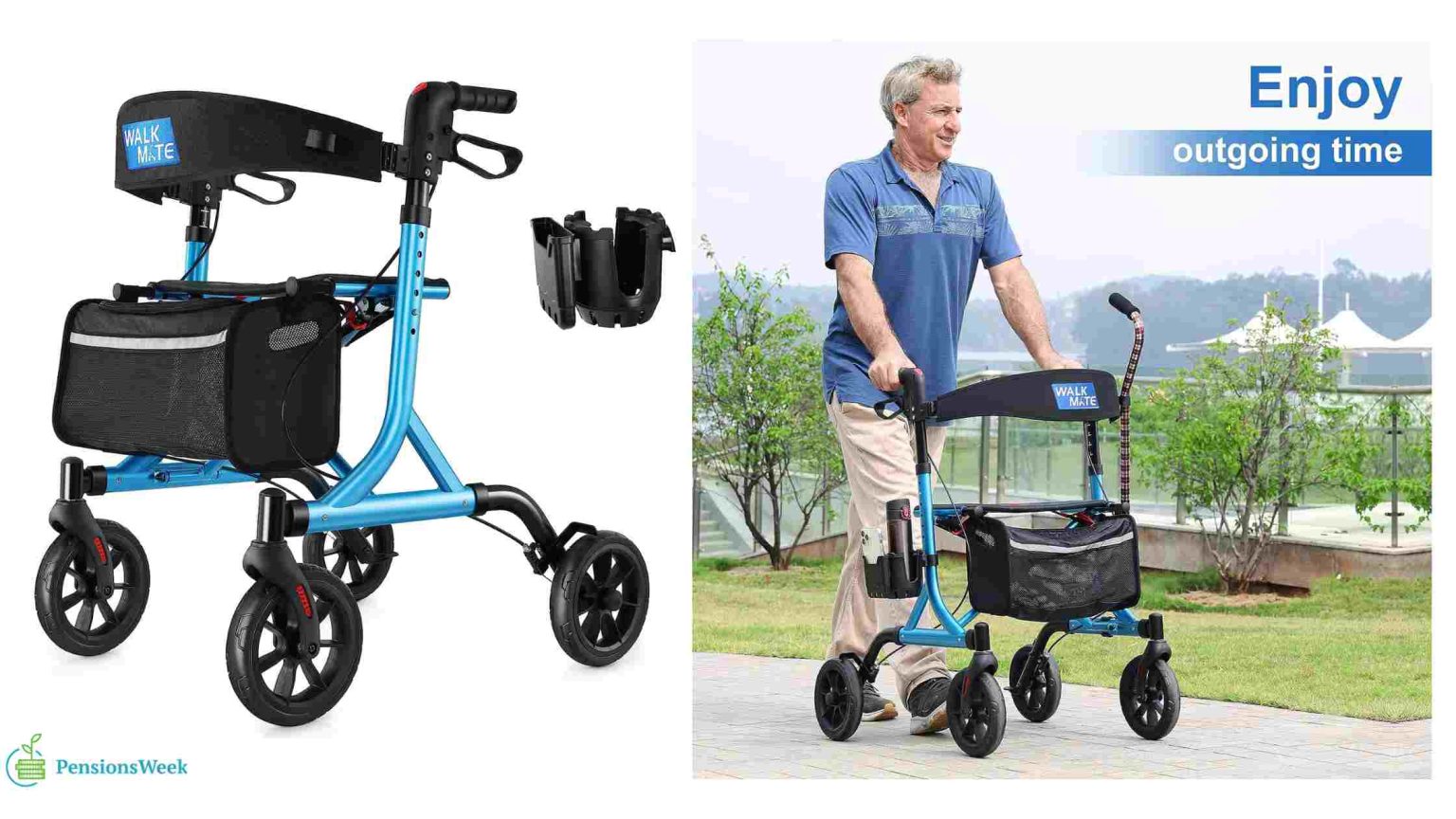Best Rollator Walker For Seniors & Physically Challenged 2023