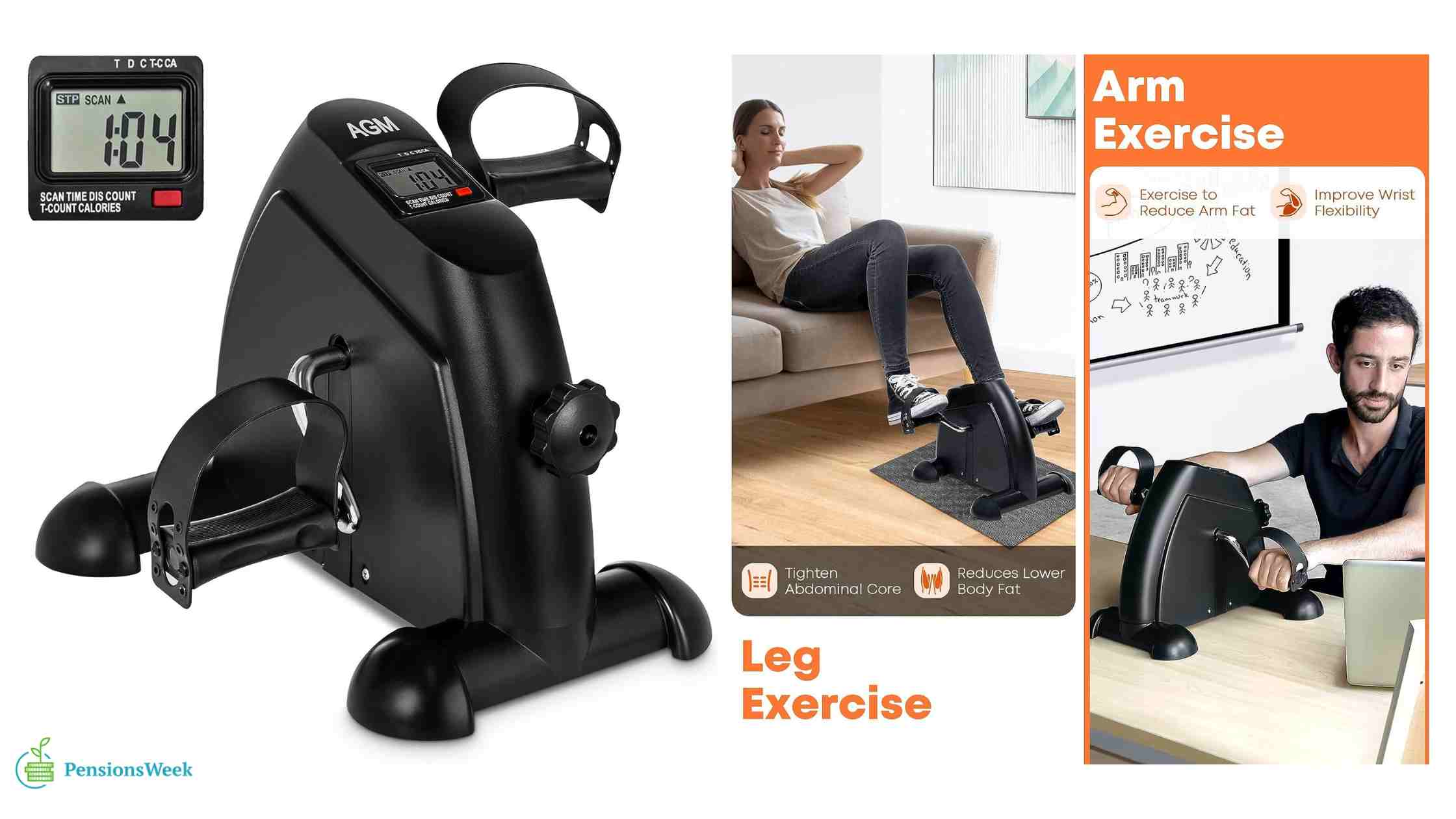5 Best Under Desk Bike For Seniors Exercise