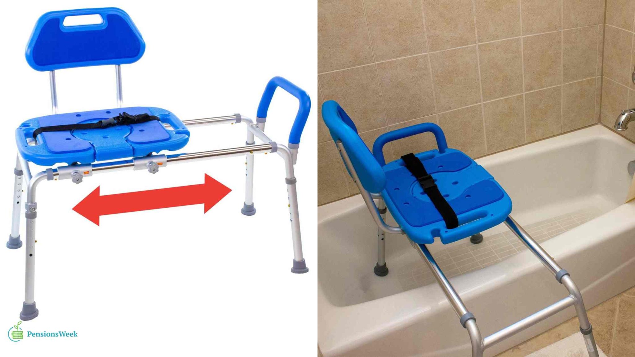 5 Best Sliding Shower Chair For Shower Comfort and Safety